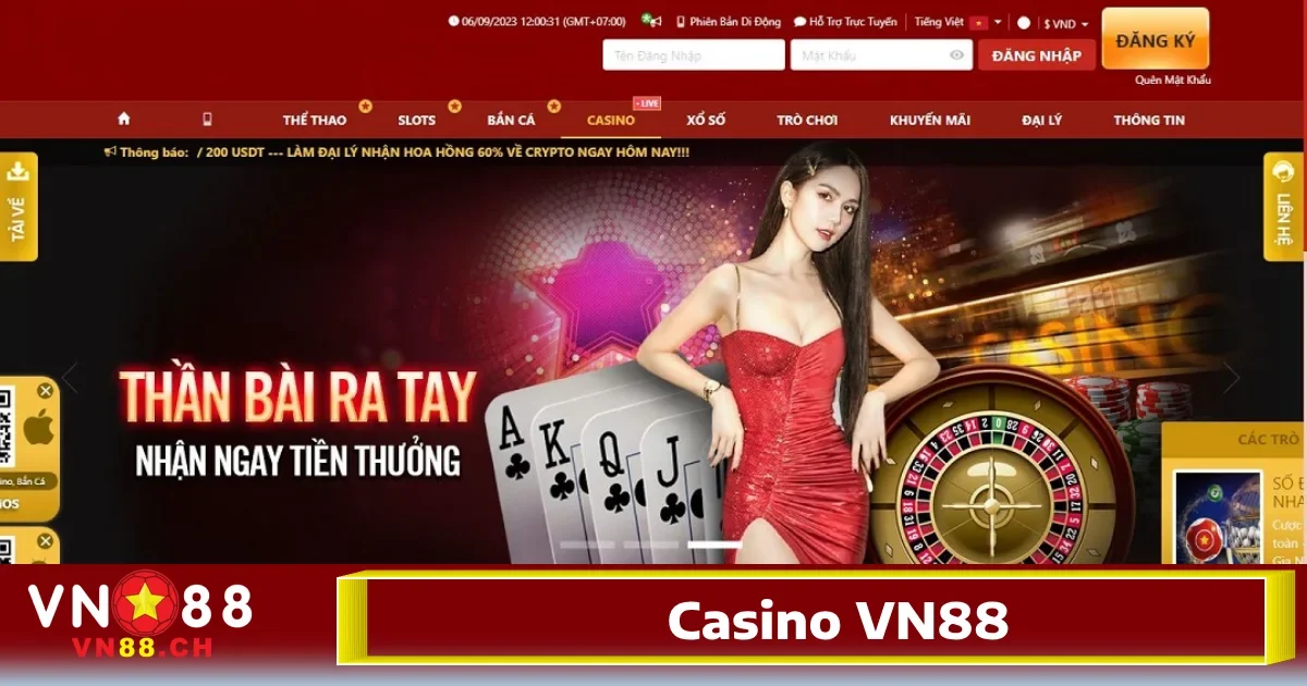 Casino VN88 1 Khi nhắc đến Casino VN88, không thể bỏ qua tính đa dạng và phong phú các loại hình trò chơi mà nền tảng này cung cấp