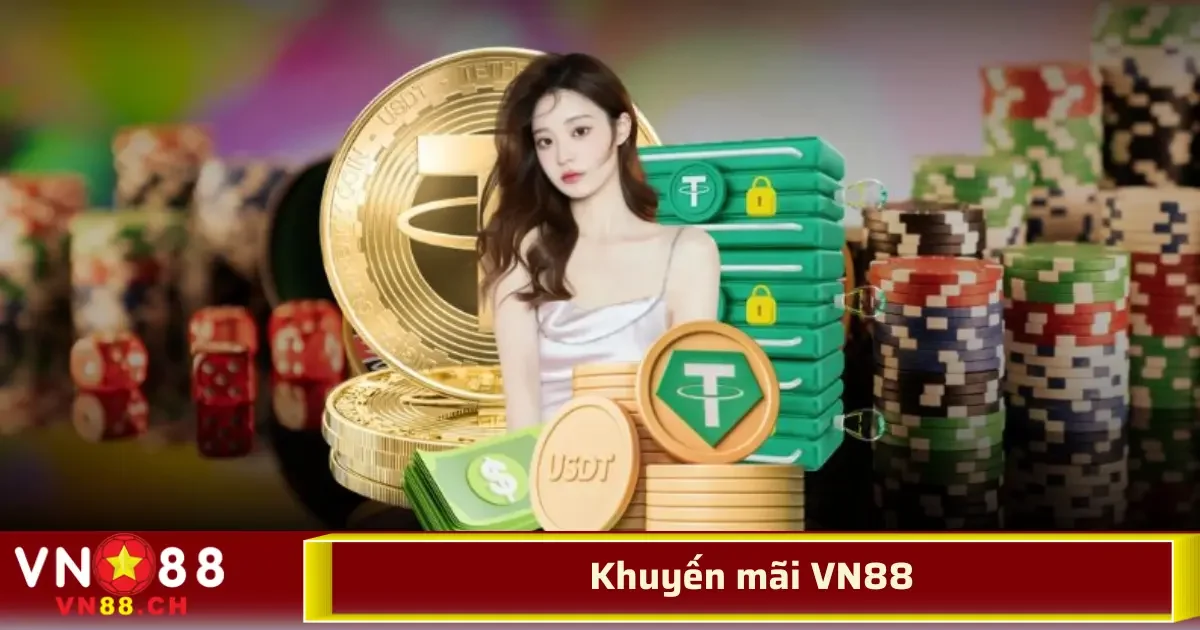 Khuyến Mãi VN88 – Ưu Đãi Cực Khủng Cho Thành Viên Mới 1 Các chương trình khuyến mãi tại VN88 đều được thiết kế nhằm thu hút thành viên mới cũng như giữ chân khách hàng thân thiết.